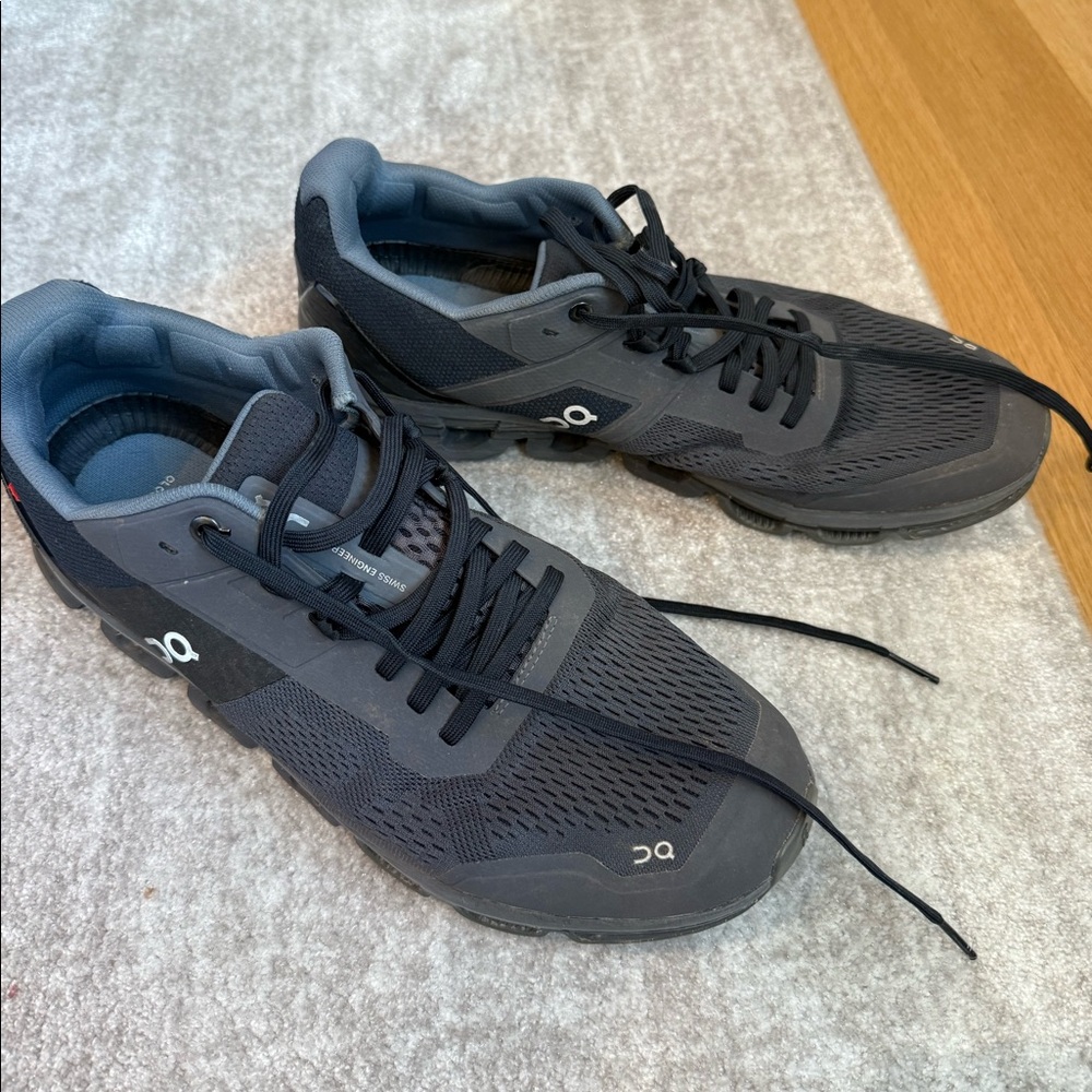 On clouds running sneakers